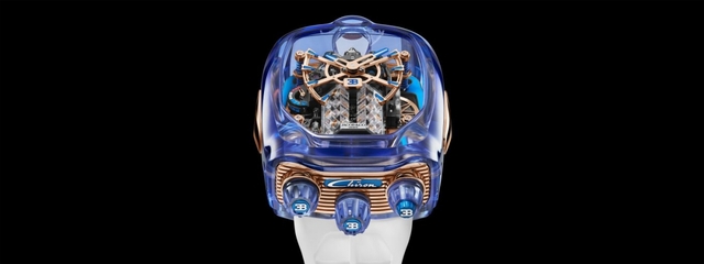 Admire the $1.5 million Bugatti and Jacob & Co. watch model - Photo 2.