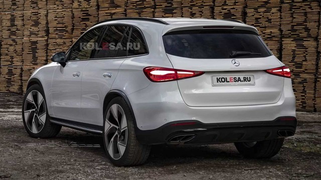 Xem trước thiết kế Mercedes-Benz GLC 2023: Bê nhiều đường nét của tiểu S-Class lên dáng SUV - Ảnh 3.