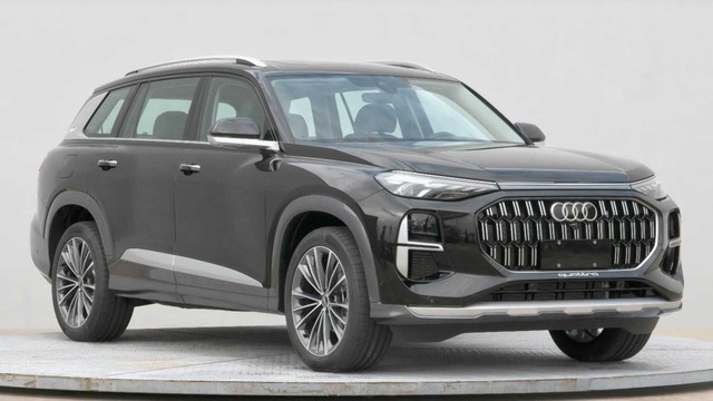 The all-new Audi Q6 was revealed in China with an extremely confusing element - Photo 1.