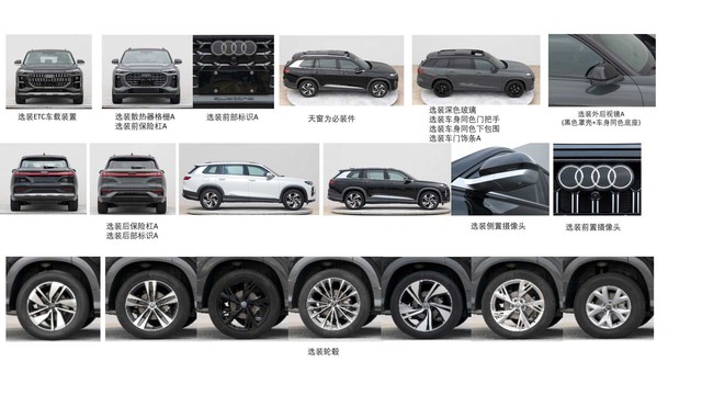 The all-new Audi Q6 was revealed in China with an extremely confusing element - Photo 3.