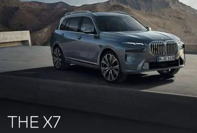 The BMW X7 2023 was suddenly revealed with a headlight arrangement similar to VinFast Lux SA2.0 and Hyundai Santa Fe - Photo 1.