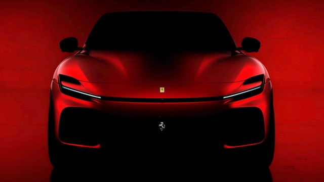 Ferrari officially teased the flagship SUV Purosangue - Photo 1.