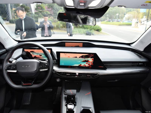  SUV Trung Quốc đẹp lạ, siêu vũ khí là dàn công nghệ, sở hữu nội thất tới 3 màn hình - Ảnh 4.
