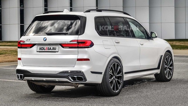 Phác họa BMW X7 facelift sẽ ra mắt trong năm nay: Ấn tượng và khác biệt hơn hẳn, đối lập với Mercedes-Benz GLS - Ảnh 3.