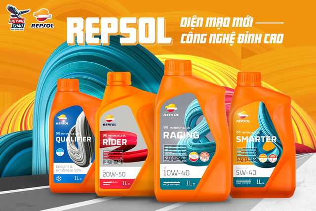 REPSOL ra mắt thiết kế và công nghệ mới cho dầu nhớt xe máy - Ảnh 2.