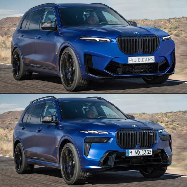 This is a more reasonable design for the BMW X7 to rob customers of the Lexus LX 600 and Mercedes-Benz GLS - Photo 3.