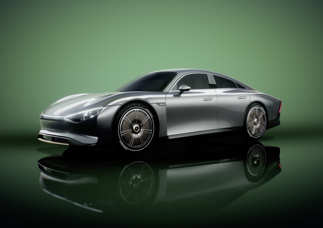 Mercedes-Benz electric super car charges more than 1,000 km once, saving more electricity than many popular popular cars sold in the world - Photo 1.