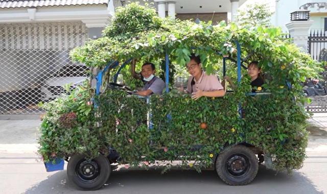 Uncle Tay Ninh spent more than 10 years making tree cars, was paid 500 million but decided not to sell - Photo 1.