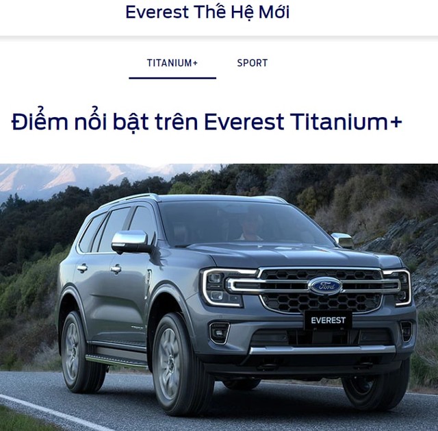 Ford Everest 2022 is revealed naked in Vietnam, the launch date is not far away, blowing heat on the Fortuner - Photo 3.