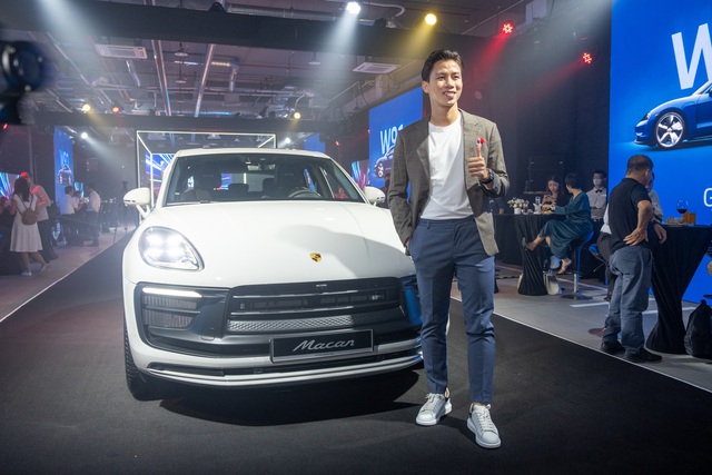 Quế Ngọc Hải đặt mua Porsche Macan 2022: Chốt đơn từ khi xe chưa ra mắt, màu xe mang đậm chất Đội tuyển Quốc gia - Ảnh 2.