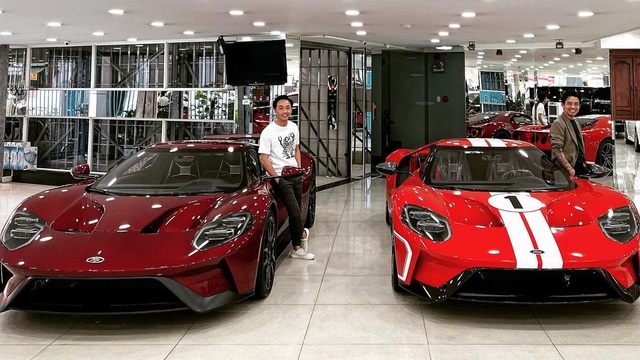 The only Ford GT in Vietnam has been checked-in by Minh Plastics in Hanoi, the sound of the muffler resounds throughout the street - Photo 3.