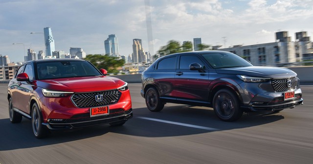 The dealer revealed that Honda HR-V 2022 has 2 versions, the price is expected to be from 720 million VND, launched next month, fighting the king of sales Kia Seltos - Photo 3.