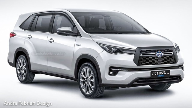 Preview Toyota Innova Hybrid 2023: Design like Corolla Cross and Fortuner, front-wheel drive, threatening the position of Xpander and XL7 - Photo 1.