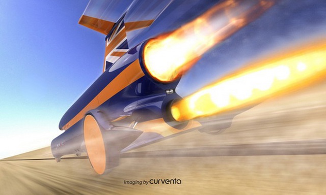 Bloodhound SSC – “tên lửa” trên mặt đất