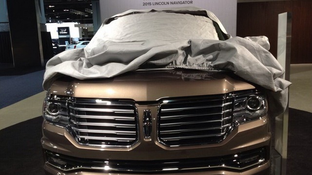 SUV hạng sang Lincoln Navigator 2015 lộ diện trước giờ ra mắt