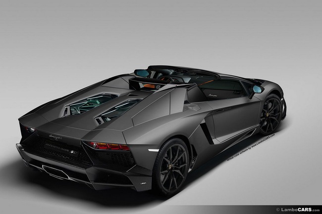 Aventador LP720-4 Roadster 50 Anniverario xuất đầu lộ diện