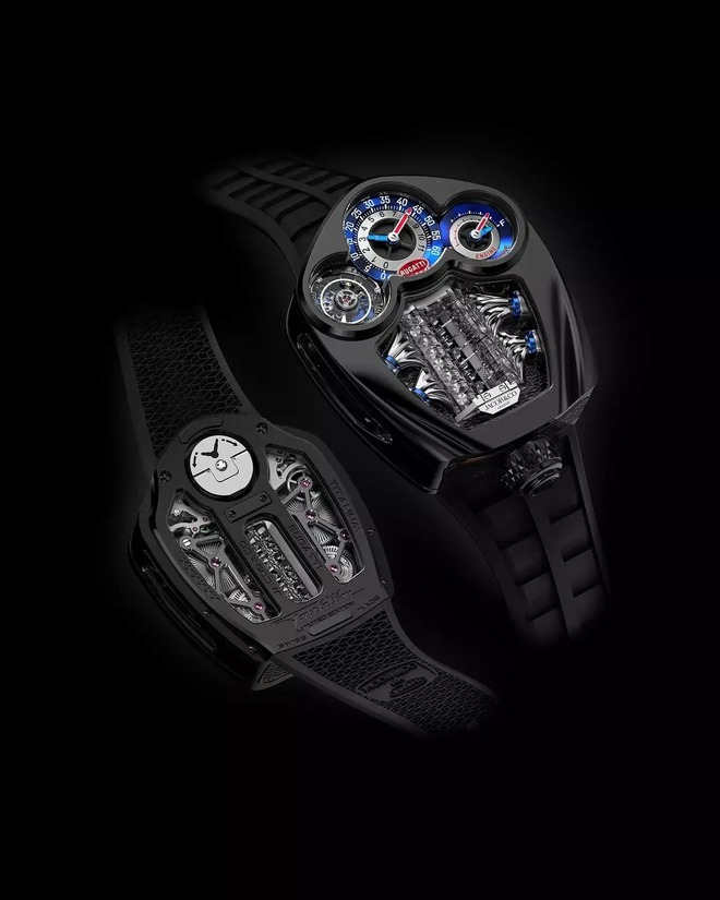 Đây là cách Bugatti giúp các đại gia ghi nhớ Tourbillon đã đổi động cơ: Tới đồng hồ đi kèm siêu xe cũng có máy V16 riêng!- Ảnh 3.