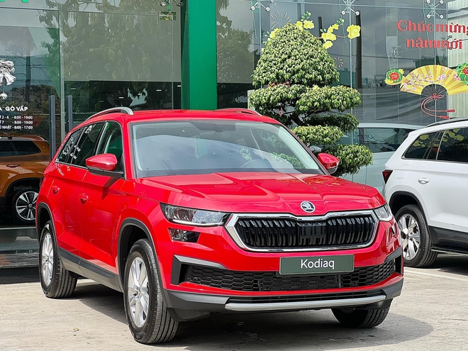 Skoda Kodiaq giảm hơn 200 triệu phí lăn bánh tại đại lý: Bản ‘base’ chưa đến 1,05 tỷ, nhiều ‘đồ chơi’ tặng kèm, cạnh tranh Santa Fe- Ảnh 3.