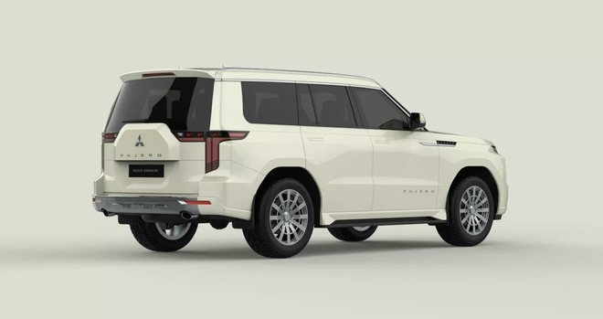 Mitsubishi Pajero đời mới mà trông như này thì Land Cruiser phải dè chừng: Dáng hầm hố, thiết kế sang hơn hẳn- Ảnh 4.