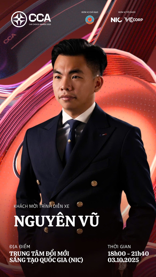 Mãn nhãn đêm Gala Car Choice Awards 2025: Dàn nghệ sĩ Việt cực ‘hot’ sẽ bùng nổ cùng màn ‘catwalk’ của dàn xe hơi- Ảnh 4. Mãn nhãn đêm Gala Car Choice Awards 2025: Dàn nghệ sĩ Việt cực ‘hot’ sẽ bùng nổ cùng màn ‘catwalk’ của dàn xe hơi- Ảnh 4.