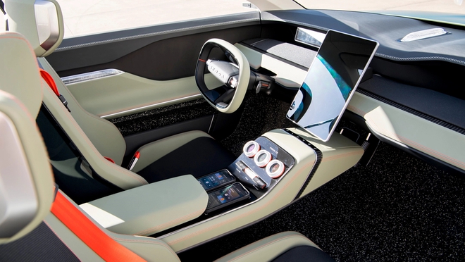 SUV Skoda 7 chỗ mới để lộ thiết kế có điểm giống BMW, động cơ điện, có thể chạy 600km/sạc- Ảnh 9.