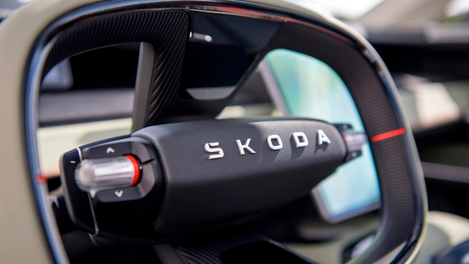 SUV Skoda 7 chỗ mới để lộ thiết kế có điểm giống BMW, động cơ điện, có thể chạy 600km/sạc- Ảnh 7.
