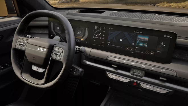 Kia Telluride đời mới có ‘full’ ảnh nội ngoại thất rõ nét: Thiết kế lột xác từ trong ra ngoài, đuôi như Range Rover, bớt dị hơn Palisade- Ảnh 8. Kia Telluride đời mới có ‘full’ ảnh nội ngoại thất rõ nét: Thiết kế lột xác từ trong ra ngoài, đuôi như Range Rover, bớt dị hơn Palisade- Ảnh 8.