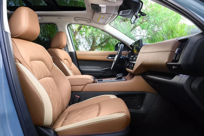 Nissan Pathfinder 2026 ra mắt: Thiết kế long lanh hơn, nâng cấp nhiều công nghệ đấu Palisade, Teramont- Ảnh 6. Nissan Pathfinder 2026 ra mắt: Thiết kế long lanh hơn, nâng cấp nhiều công nghệ đấu Palisade, Teramont- Ảnh 6.