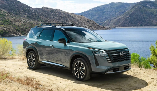 Nissan Pathfinder 2026 ra mắt: Thiết kế long lanh hơn, nâng cấp nhiều công nghệ đấu Palisade, Teramont- Ảnh 8. Nissan Pathfinder 2026 ra mắt: Thiết kế long lanh hơn, nâng cấp nhiều công nghệ đấu Palisade, Teramont- Ảnh 8.