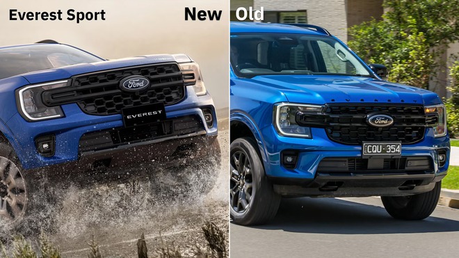 Ford Ranger, Everest 2026 lộ diện: Động cơ mới thay thế máy 2.0L bi-turbo, hộp số 10 cấp tiêu chuẩn, tinh mắt mới tìm ra sự khác biệt ở thiết kế- Ảnh 3. Ford Ranger, Everest 2026 lộ diện: Động cơ mới thay thế máy 2.0L bi-turbo, hộp số 10 cấp tiêu chuẩn, tinh mắt mới tìm ra sự khác biệt ở thiết kế- Ảnh 3.
