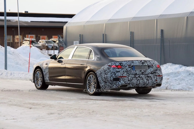 Loạt chi tiết cho thấy rõ thiết kế Mercedes-Benz S-Class mới: Cản xe tinh chỉnh, lưới tản nhiệt khổng lồ, dễ ra mắt năm sau đấu 7 Series- Ảnh 10.