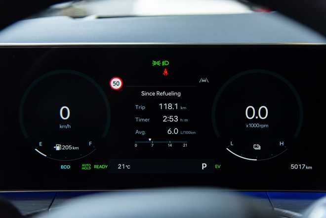 Bỏ 1,5 tỷ mua Hyundai Santa Fe Hybrid và những điều cần biết: Bớt bồng bềnh nhưng đừng kỳ vọng quá nhiều về tiết kiệm nhiên liệu- Ảnh 30. Bỏ 1,5 tỷ mua Hyundai Santa Fe Hybrid và những điều cần biết: Bớt bồng bềnh nhưng đừng kỳ vọng quá nhiều về tiết kiệm nhiên liệu- Ảnh 30.