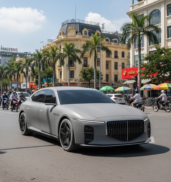 CĐM thi nhau trổ tài thiết kế loạt xe VinFast lạ dự kiến sắp xuất hiện: 'Nếu xe thật giống bản dựng, ra đường chắc bị nhầm là Rolls-Royce ngay'- Ảnh 7.