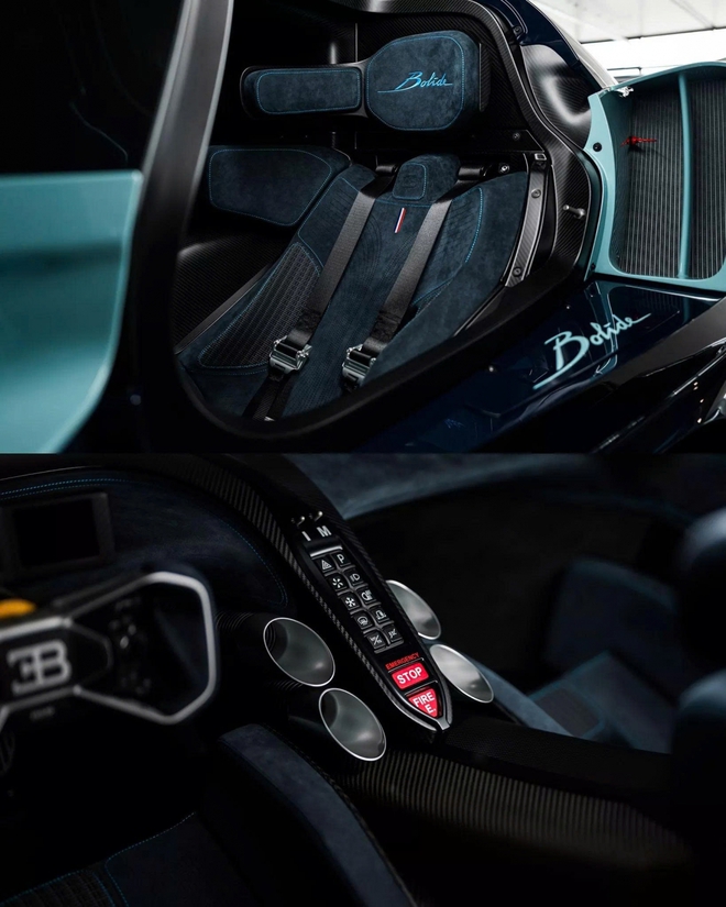 Ngắm "siêu phẩm" Bugatti Bolide cuối cùng vừa xuất xưởng- Ảnh 8. Ngắm "siêu phẩm" Bugatti Bolide cuối cùng vừa xuất xưởng- Ảnh 8.