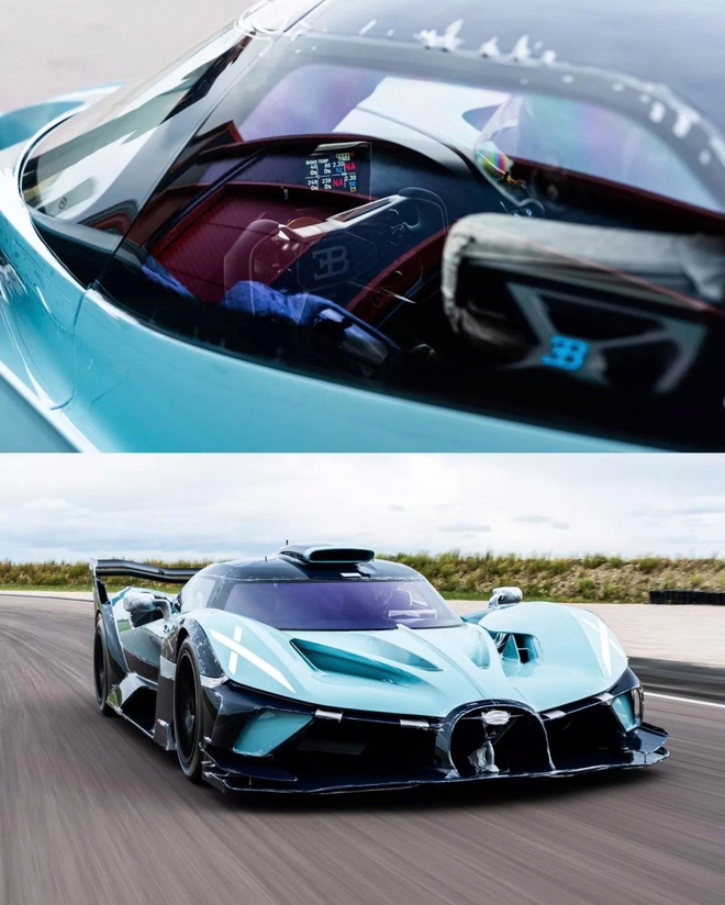 Ngắm "siêu phẩm" Bugatti Bolide cuối cùng vừa xuất xưởng- Ảnh 6. Ngắm "siêu phẩm" Bugatti Bolide cuối cùng vừa xuất xưởng- Ảnh 6.