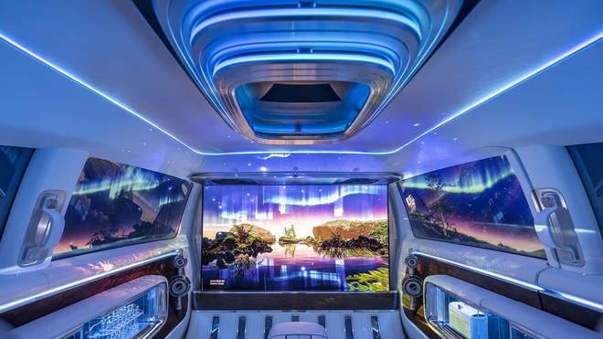 'Xem trước' Mercedes-Benz V-Class mới: Thiết kế dị, TV 65inch, khả năng có bản thuần điện, một chi tiết gợi nhớ đến Rolls-Royce- Ảnh 12.