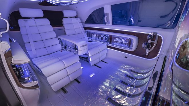 'Xem trước' Mercedes-Benz V-Class mới: Thiết kế dị, TV 65inch, khả năng có bản thuần điện, một chi tiết gợi nhớ đến Rolls-Royce- Ảnh 19.