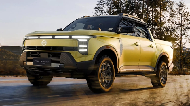 Nissan Navara bản hybrid cắm sạc ra mắt: Lột xác hoàn toàn, hơn 400 mã lực, chạy 135km thuần điện, có ổ cắm đồ gia dụng- Ảnh 11.