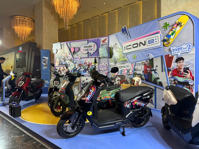 Honda ICON e: chốt giá từ 26,9 triệu đồng tại Việt Nam: Chạy 50km/sạc, thuê pin 350.000 đồng/tháng không giới hạn km- Ảnh 3.