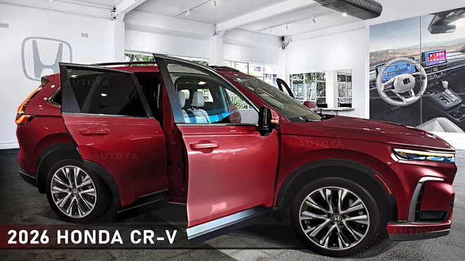 Honda CR-V mới mà ‘cứng’ như thế này thì có thể hot hơn, thêm cạnh tranh CX-5, RAV4- Ảnh 6. Honda CR-V mới mà ‘cứng’ như thế này thì có thể hot hơn, thêm cạnh tranh CX-5, RAV4- Ảnh 6.