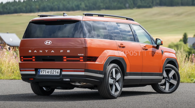 Hyundai Santa Fe mới chỉnh lại thế này có thể đỡ gây tranh cãi: Mặt trước ‘ngầu’ hơn, không còn đèn hậu ‘khúc xương’- Ảnh 4. Hyundai Santa Fe mới chỉnh lại thế này có thể đỡ gây tranh cãi: Mặt trước ‘ngầu’ hơn, không còn đèn hậu ‘khúc xương’- Ảnh 4.
