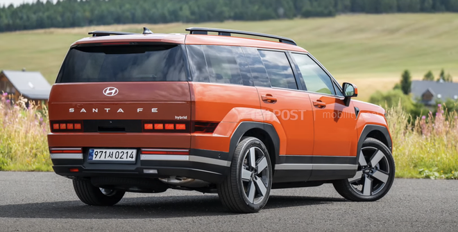 Hyundai Santa Fe mới chỉnh lại thế này có thể đỡ gây tranh cãi: Mặt trước ‘ngầu’ hơn, không còn đèn hậu ‘khúc xương’- Ảnh 6. Hyundai Santa Fe mới chỉnh lại thế này có thể đỡ gây tranh cãi: Mặt trước ‘ngầu’ hơn, không còn đèn hậu ‘khúc xương’- Ảnh 6.