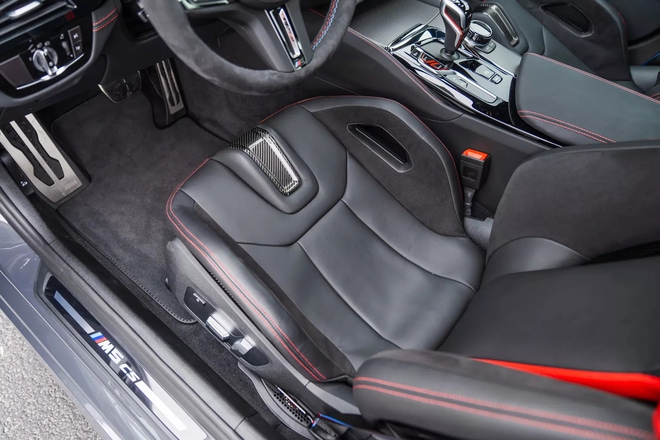 Chiếc BMW M5 2022 này bán lại đắt hơn mua mới 1,35 tỷ đồng: Odo chưa đến 190km, nội ngoại thất mới tinh, da ghế chưa kịp nhăn- Ảnh 15.