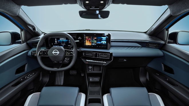 Nissan Micra từng bán ở Việt Nam có diện mạo mới lột xác: Dáng vẫn nhỏ xinh như MINI, chạy điện gần 410km/sạc- Ảnh 7. Nissan Micra từng bán ở Việt Nam có diện mạo mới lột xác: Dáng vẫn nhỏ xinh như MINI, chạy điện gần 410km/sạc- Ảnh 7.