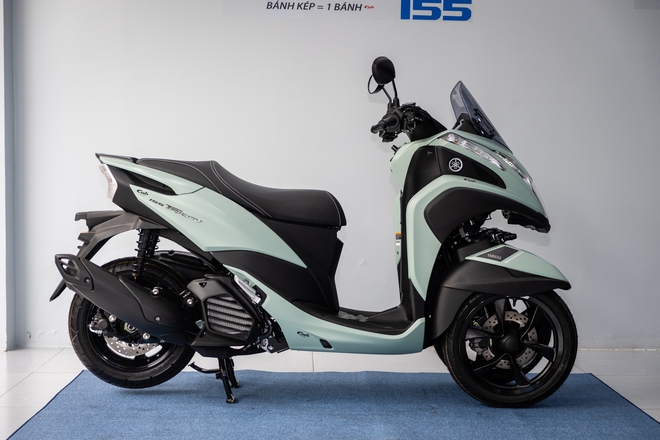 Yamaha Tricity 155 về Việt Nam: Bánh kép phía trước cho người người thích 'độc lạ', giá quy đổi từ 103 triệu đồng- Ảnh 18.