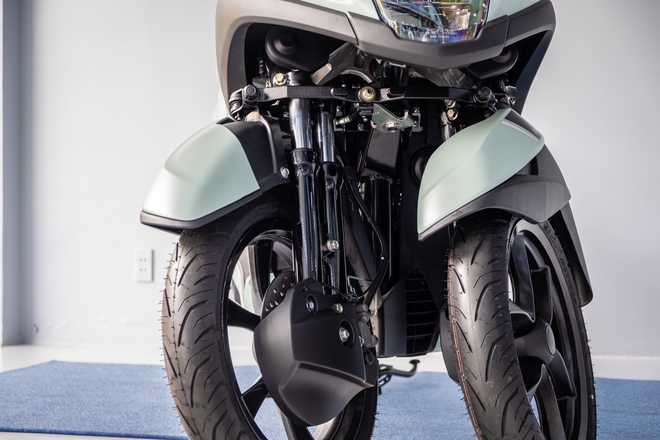 Yamaha Tricity 155 về Việt Nam: Bánh kép phía trước cho người người thích 'độc lạ', giá quy đổi từ 103 triệu đồng- Ảnh 17.