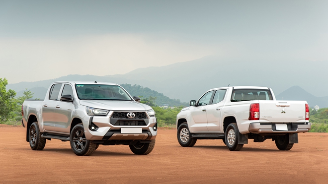 Đem Mitsubishi Triton và Toyota Hilux bản ‘base’ AT đi ‘cày’ xem xe nào hợp dân công trình hơn: Chở tốt, lái ổn thì đánh đổi bớt công nghệ- Ảnh 37. Đem Mitsubishi Triton và Toyota Hilux bản ‘base’ AT đi ‘cày’ xem xe nào hợp dân công trình hơn: Chở tốt, lái ổn thì đánh đổi bớt công nghệ- Ảnh 37.