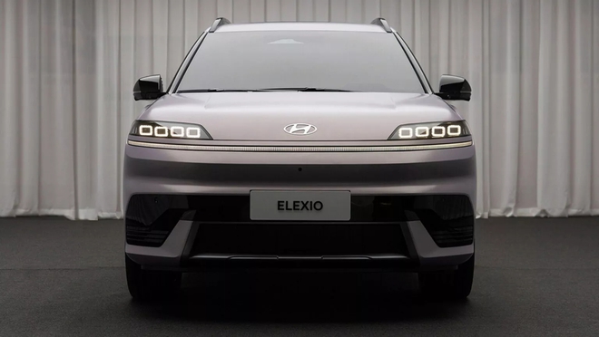 Hyundai Elexio ra mắt: Dáng bo tròn khác hẳn Santa Fe, Palisade, chạy hơn 700km/sạc- Ảnh 3. Hyundai Elexio ra mắt: Dáng bo tròn khác hẳn Santa Fe, Palisade, chạy hơn 700km/sạc- Ảnh 3.