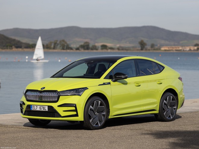 Skoda Enyaq tiếp tục lộ diện tại Việt Nam: Là bản cao nhất, động cơ điện mạnh 340 mã lực, chạy 542km/sạc, có biến thể SUV coupe, không phải thế hệ mới nhất- Ảnh 8. Skoda Enyaq tiếp tục lộ diện tại Việt Nam: Là bản cao nhất, động cơ điện mạnh 340 mã lực, chạy 542km/sạc, có biến thể SUV coupe, không phải thế hệ mới nhất- Ảnh 8.