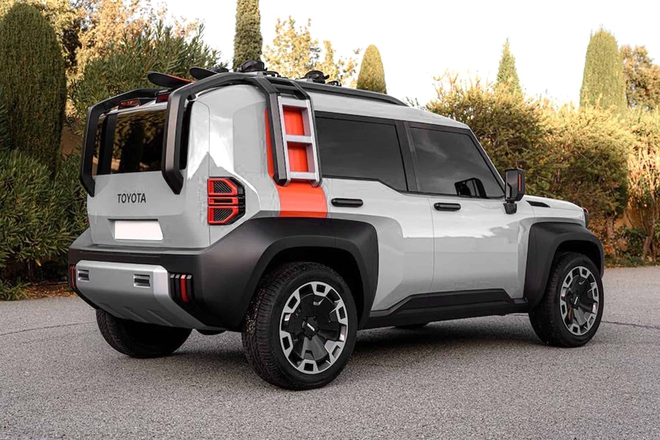 Tiểu Toyota Land Cruiser chốt lịch ra mắt: Chỉ 1 phiên bản động cơ, trục cơ sở ngang Mitsubishi Xforce- Ảnh 7. Tiểu Toyota Land Cruiser chốt lịch ra mắt: Chỉ 1 phiên bản động cơ, trục cơ sở ngang Mitsubishi Xforce- Ảnh 7.